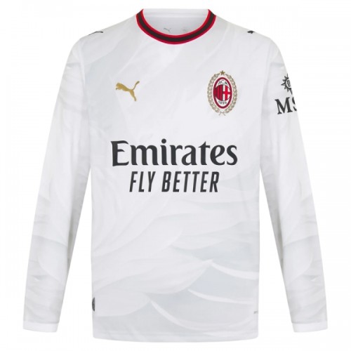 Maillot de Foot AC Milan Exterieur 2026-27 Manche Longue Maillot de Foot AC Milan Exterieur 2026-27 Manche Longue